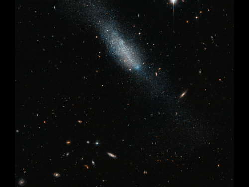 Hubble sees galactic glitter