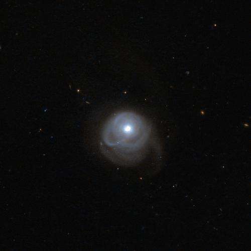 Hubble tells a tale of galactic collisions
