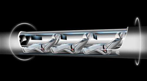 'Hyperloop' travel idea gains fans, if not backers