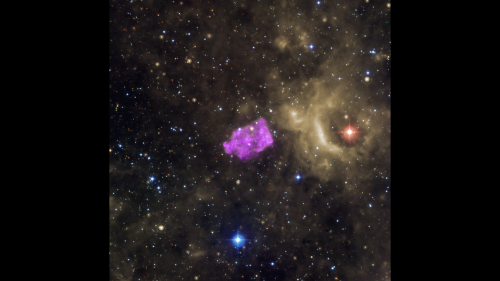 Image: 3C 397: An unusual galactic supernova remnant