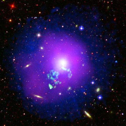 Image: Hot gas sloshing in a galactic cauldron