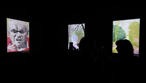 iPad art gains recognition in new Hockney exhibit