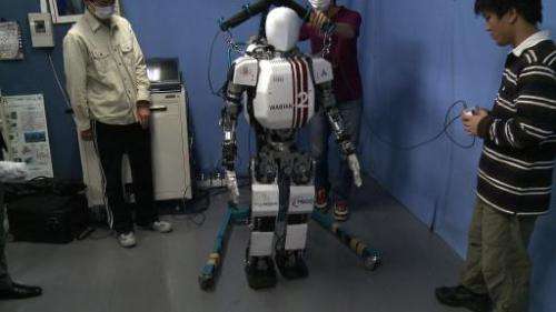 Japan researchers unveil latest robotic creations