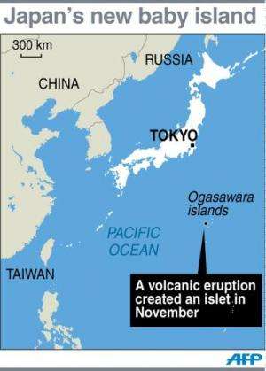 Japan's new baby island