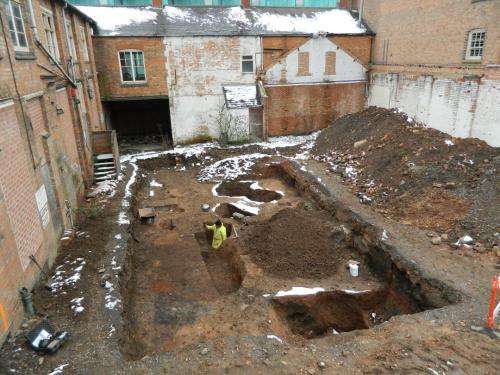King Richard III archaeological unit makes new discovery under a car park in Leicester