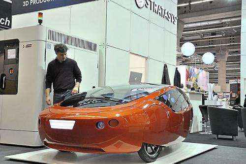 Kor Ecologic Urbee 2 car will move from 3-D printer to road