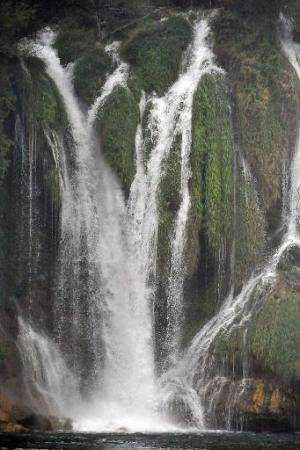 Kravice waterfall, near the southern-Bosnian city of Mostar in Hutovo Blato Wetlands, a nature park near the Croatia-Bosnia bord
