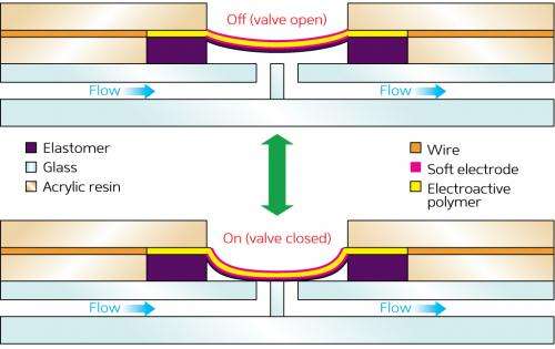 Lab-on-a-chip technology gets a flexible upgrade