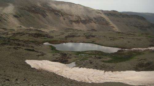 Lake found in Sierra Nevada with the oldest remains of atmospheric contamination in southern Europe