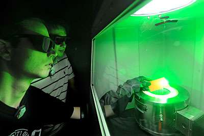 Laser research could benefit nuclear recycling