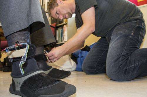 Lending a helping foot: UD Parkinson's study brings subject from California to Delaware