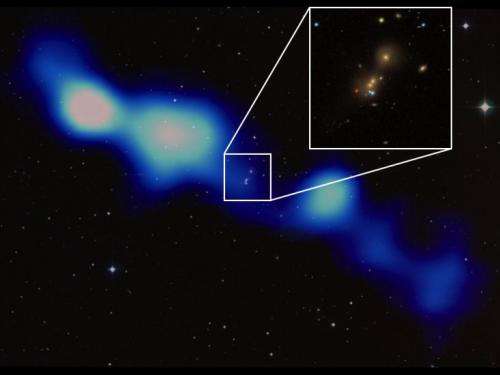 LOFAR discovers new giant galaxy in all-sky survey