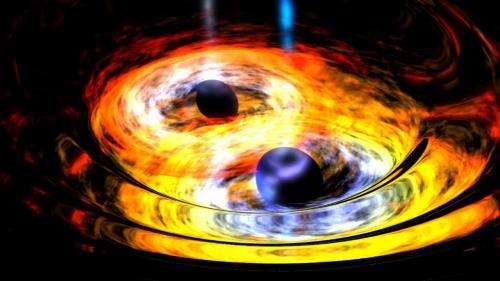 Massive Black Hole Duo: Possible Sighting by NASA's WISE