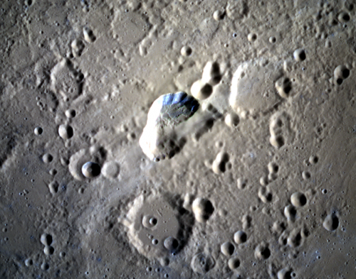 MESSENGER sees a smoother side of Mercury