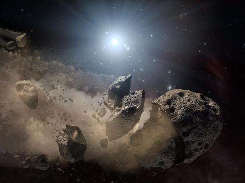 Meteorite minerals hint at earth extinctions, climate change