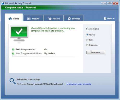 Microsoft Security Essentials misses AV-Test Certified status