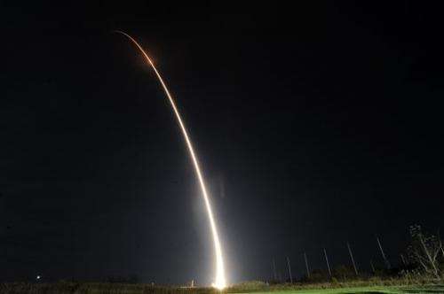 Mid-Atlantic rocket launch gives East rare view