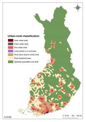 More accurate information available about urban and rural areas