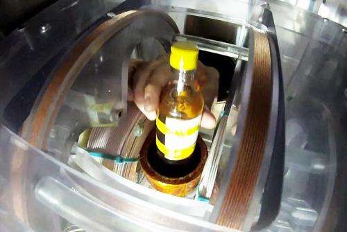 MRI breakthrough for screening liquids