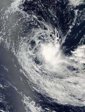 NASA catches glimpse of the brief life of Southern Indian Ocean's first tropical cyclone