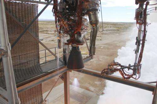 NASA Commercial Crew Partner Blue Origin Test-Fires New Rocket Engine