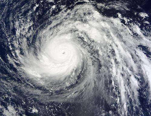 NASA eyes Super-typhoon Lekima in the northwestern Pacific