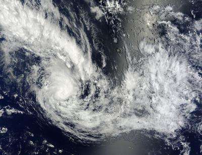 NASA eyes the birth of Tropical Cyclone Haley