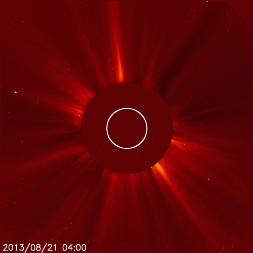 NASA sees another Earth-directed CME