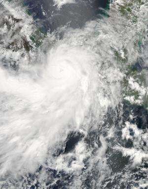 NASA sees Hurricane Barbara quickly weaken to a depression
