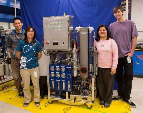 NASA Targets Water Recycling System for Rapid Development