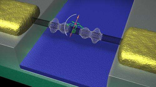 Nature: Smallest vibration sensor in the quantum world