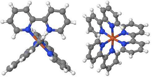 Neighbors move electrons jointly: An ultrafast molecular movie on metal complexes in a crystal