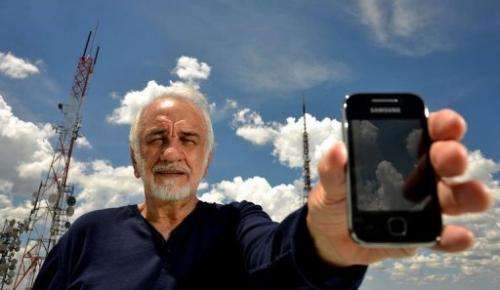 Nelio Jose Nicolai poses for a picture in Brasilia, on February 14, 2013