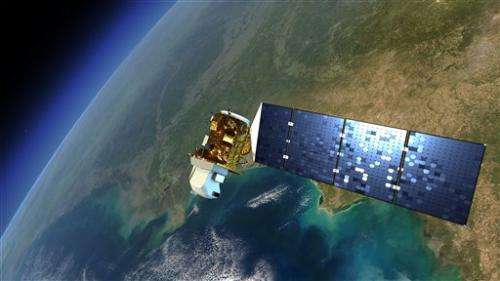 New Earth satellite launches from California coast