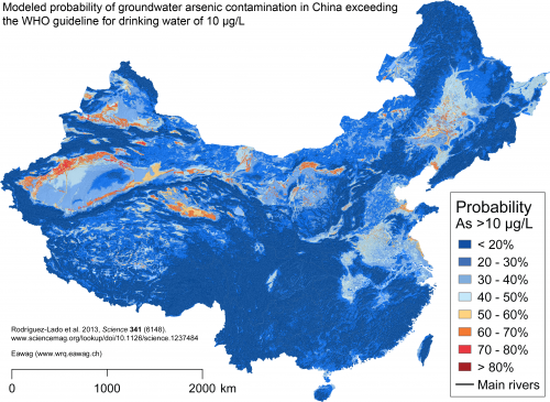 New risk model sheds light on arsenic risk in China's groundwater