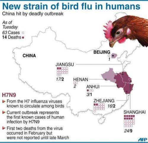 New strain of bird flu in humans