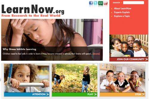 New website provides cutting-edge information on education, human development