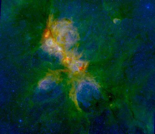 NGC 6334: A mini starburst region?
