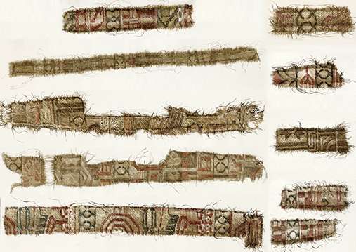 Norwegian Vikings purchased silk from Persia