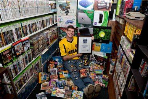 NY man's 10,607 video games secure Guinness title