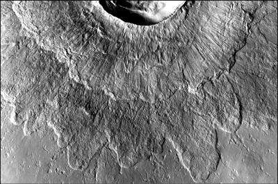 Odd Martian crater type made by impacts into ancient ice