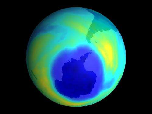 Ozone hole might slightly warm planet