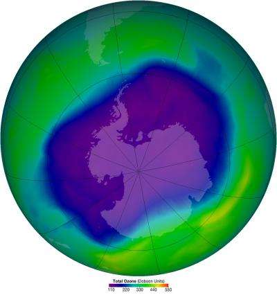 Ozone-protection treaty had climate benefits, too, study says