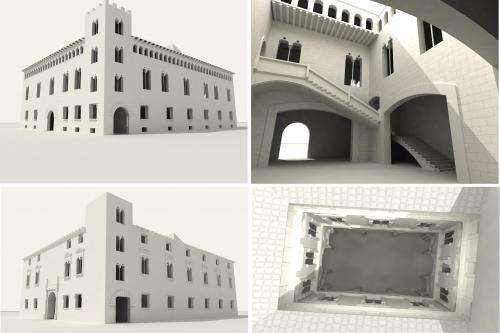 New method for reconstructing long-gone historic buildings in 3D