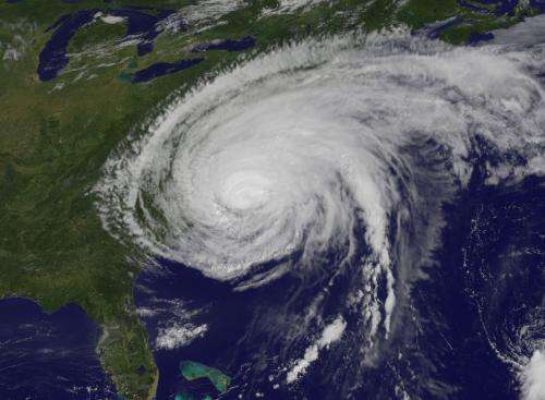 Paleotempestology and 2011's Hurricane Irene