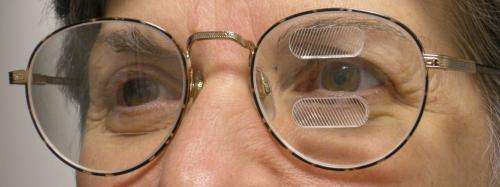 Peripheral prism glasses help hemianopia patients get around