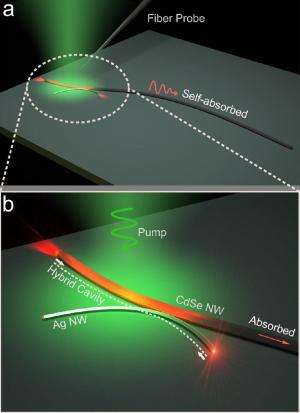 Photon-plasmon nanowire laser offers new opportunities in light manipulation