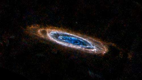 Cool, new views of Andromeda galaxy