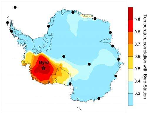 Portions of the West Antarctic Ice Sheet are warming twice as fast as previously thought