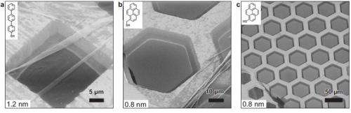 Process devised for ultrathin carbon membranes